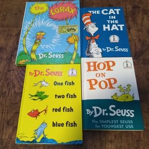 Dr. Seuss book bundle set of 4